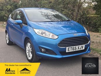 Ford Fiesta 1.25 Zetec Hatchback 3dr Petrol Manual Euro 6 (82 ps)