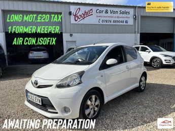 Toyota AYGO 1.0 VVT-i Fire Hatchback 5dr Petrol Manual Euro 5 (67 ps)