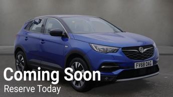 Vauxhall Grandland X 1.2 Turbo GPF Sport Nav SUV 5dr Petrol Auto Euro 6 (s/s) (130 ps