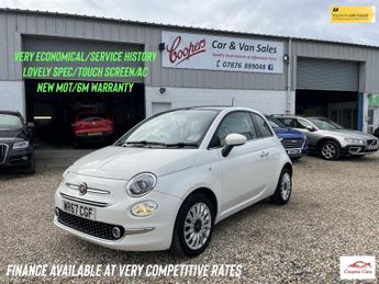 Fiat 500 1.2 Lounge Hatchback 3dr Petrol Manual Euro 6 (s/s) (69 bhp)