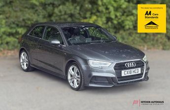Audi A3 2.0 TFSI S line Hatchback 3dr Petrol S Tronic Euro 6 (s/s) (190 