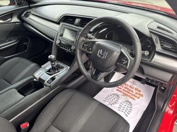 Honda Civic 1.0 VTEC Turbo SE Hatchback 5dr Petrol Manual Euro 6 (s/s) (126 