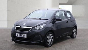 Peugeot 108 1.0 Active Hatchback 3dr Petrol Manual Euro 6 (68 ps)