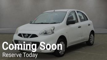 Nissan Micra 1.2 Visia Hatchback 5dr Petrol Manual Euro 5 (80 ps)