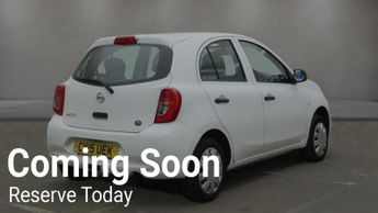 Nissan Micra 1.2 Visia Hatchback 5dr Petrol Manual Euro 5 (80 ps)
