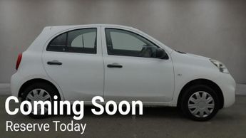 Nissan Micra 1.2 Visia Hatchback 5dr Petrol Manual Euro 5 (80 ps)