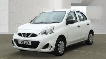 Nissan Micra 1.2 Visia Hatchback 5dr Petrol Manual Euro 5 (80 ps)