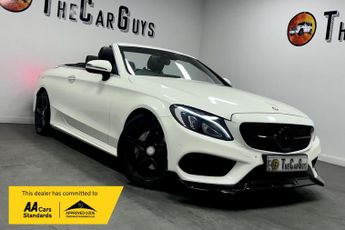 Mercedes C Class 2.1 C220d AMG Line (Premium Plus) Cabriolet 2dr Diesel G-Tronic+