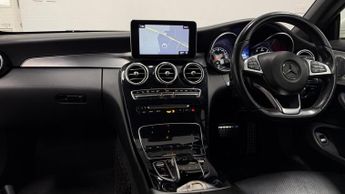 Mercedes-Benz C Class 2.1 C220d AMG Line (Premium Plus) Cabriolet 2dr Diesel G-Tronic+