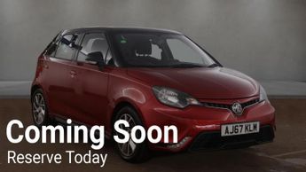 MG MG3 1.5 VTi-TECH 3Form Sport Hatchback 5dr Petrol Manual Euro 6 (s/s
