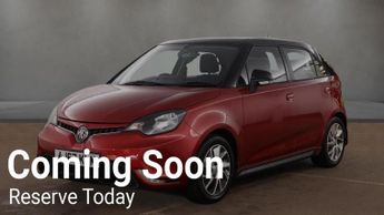 MG MG3 1.5 VTi-TECH 3Form Sport Hatchback 5dr Petrol Manual Euro 6 (s/s