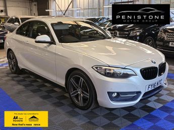 BMW 2 Series 2.0 220d Sport Coupe 2dr Diesel Auto Euro 6 (s/s) (190 ps)