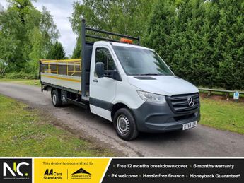 Mercedes Sprinter 2.1 RWD 314 CDI 14.2m Dropside With Tail Lift - (143 ps) Diesel 