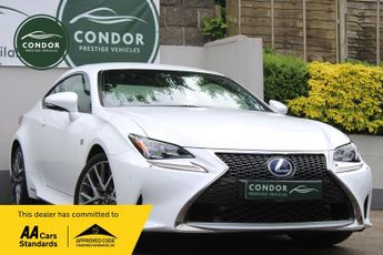 Lexus RC 2.5 300h F Sport Coupe 2dr Petrol Hybrid E-CVT Euro 6 (s/s) (223