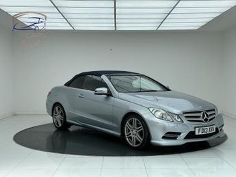 Mercedes E Class 1.8 E200 BlueEfficiency Sport Cabriolet 2dr Petrol G-Tronic+ Eur