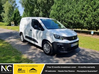 Peugeot Partner 1.5 BlueHDi 1000 Professional Panel Van 5dr Diesel Manual SWB (1