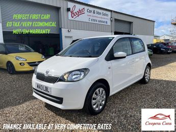 Skoda Citigo 1.0 MPI SE Hatchback 5dr Petrol Manual Euro 5 (60 ps)