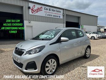 Peugeot 108 1.0 VTi Active Hatchback 3dr Petrol Manual Euro 5 Euro 5 (68 ps)