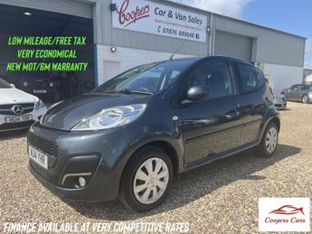 Peugeot 107 1.0 12V Active Hatchback 5dr Petrol Manual Euro 5 (68 ps)