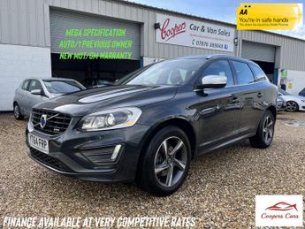 Volvo XC60 2.4 D4 R-Design Lux Nav SUV 5dr Diesel Geartronic AWD Euro 5 (18