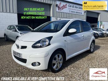 Toyota AYGO 1.0 VVT-i Go Hatchback 5dr Petrol Manual Euro 5 (67 ps)