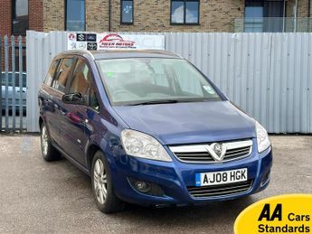 Vauxhall Zafira 1.8 16V Design MPV 5dr Petrol Manual Euro 4 (140 bhp)