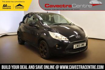 Ford Ka 1.2 Zetec Black Edition Hatchback 3dr Petrol Manual Euro 6 (s/s)