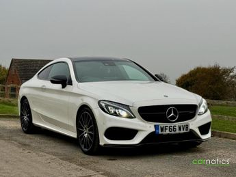 Mercedes C Class 2.0 C300 AMG Line (Premium Plus) Coupe 2dr Petrol 7G-Tronic+ Eur