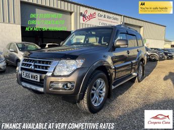 Mitsubishi Shogun 3.2 DI-DC SG3 SUV 5dr Diesel Auto 4WD Euro 6 LWB (187 ps)