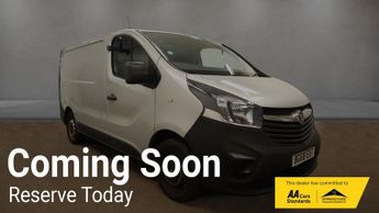 Vauxhall Vivaro 1.6 CDTi 2700 Panel Van 5dr Diesel Manual L1 H1 Euro 6 (s/s) (95