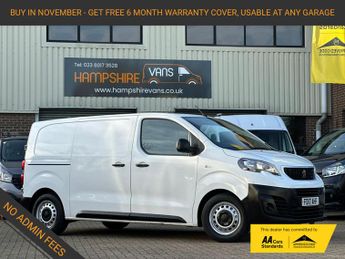 Peugeot Expert 1.6 BlueHDi 1000 S Standard Panel Van 6dr Diesel Manual MWB Euro