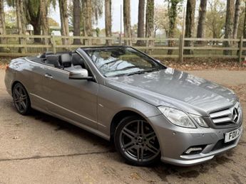 Mercedes E Class 1.8 E250 CGI BlueEfficiency Sport Cabriolet 2dr Petrol Tiptronic