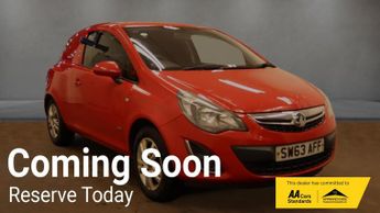 Vauxhall Corsa 1.3 CDTi 16v Sportive Car Derived Van 3dr Diesel Manual FWD L1 H