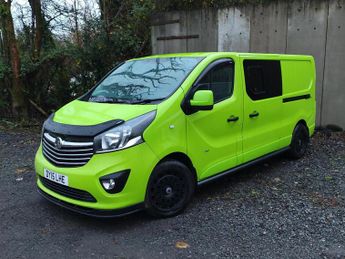 Vauxhall Vivaro 1.6 CDTi 2900 BiTurbo ecoFLEX Sportive Crew Van Double Cab 5dr D