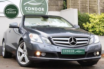 Mercedes E Class 3.0 E350 CDI V6 BlueEfficiency SE Cabriolet 2dr Diesel G-Tronic 