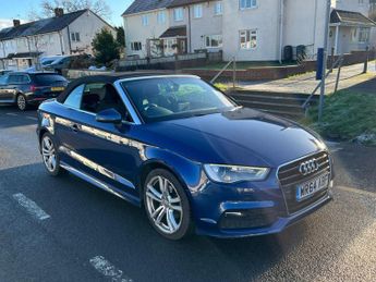 Audi A3 2.0 TDI S line Convertible 2dr Diesel Manual Euro 6 (s/s) (150 p