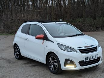 Peugeot 108 1.2 PureTech Roland Garros Top! 3dr Petrol Manual Euro 6 (82 ps)