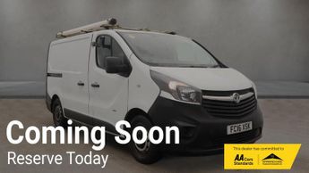 Vauxhall Vivaro 1.6 CDTi 2900 ecoFLEX Panel Van 5dr Diesel Manual L1 H1 Euro 5 (