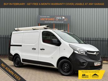 Vauxhall Vivaro 1.6 CDTi 2900 ecoFLEX Panel Van 5dr Diesel Manual L1 H1 Euro 5 (