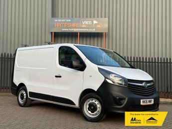 Vauxhall Vivaro 1.6 CDTi 2700 Panel Van 5dr Diesel Manual L1 H1 Euro 5 (90 ps)