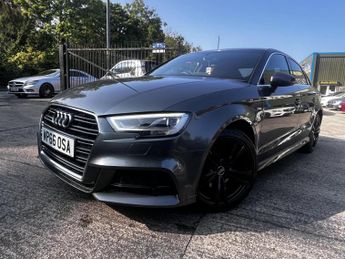 Audi A3 2.0 TDI S line Saloon 4dr Diesel S Tronic Auto 6Spd quattro Euro