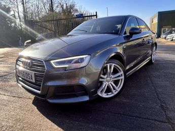 Audi A3 2.0 TDI S line Saloon 4dr Diesel S Tronic Auto 6Spd quattro Euro