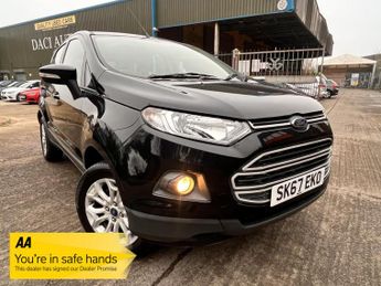 Ford EcoSport 1.0T EcoBoost Zetec SUV 5dr Petrol Manual 2WD Euro 6 (s/s) (125 