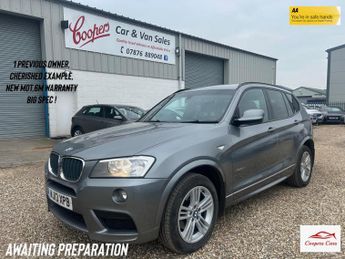 BMW X3 2.0 20d BluePerformance M Sport SUV 5dr Diesel Manual xDrive Eur