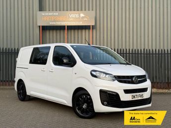 Vauxhall Vivaro 2.0 Turbo D 3100 Sportive Crew Van Double Cab 5dr Diesel Manual 