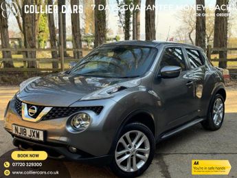 Nissan Juke 1.6 N-Connecta SUV 5dr Petrol XTRON Euro 6 (117 ps)