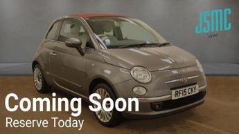 Fiat 500 1.2 Lounge Convertible 2dr Petrol Manual Euro 6 (s/s) (69 bhp)