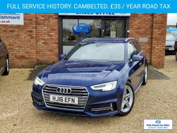 Audi A4 2.0 TDI S line Estate 5dr Diesel S Tronic Euro 6 (s/s) (150 ps)