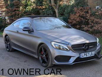 Mercedes C Class 2.1 C250d AMG Line (Premium Plus) Coupe 2dr Diesel G-Tronic+ Eur