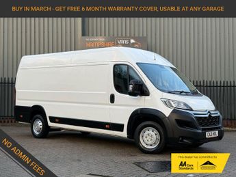 Citroen Relay 2.2 BlueHDi 35 Enterprise Panel Van 5dr Diesel Manual L4 High Ro